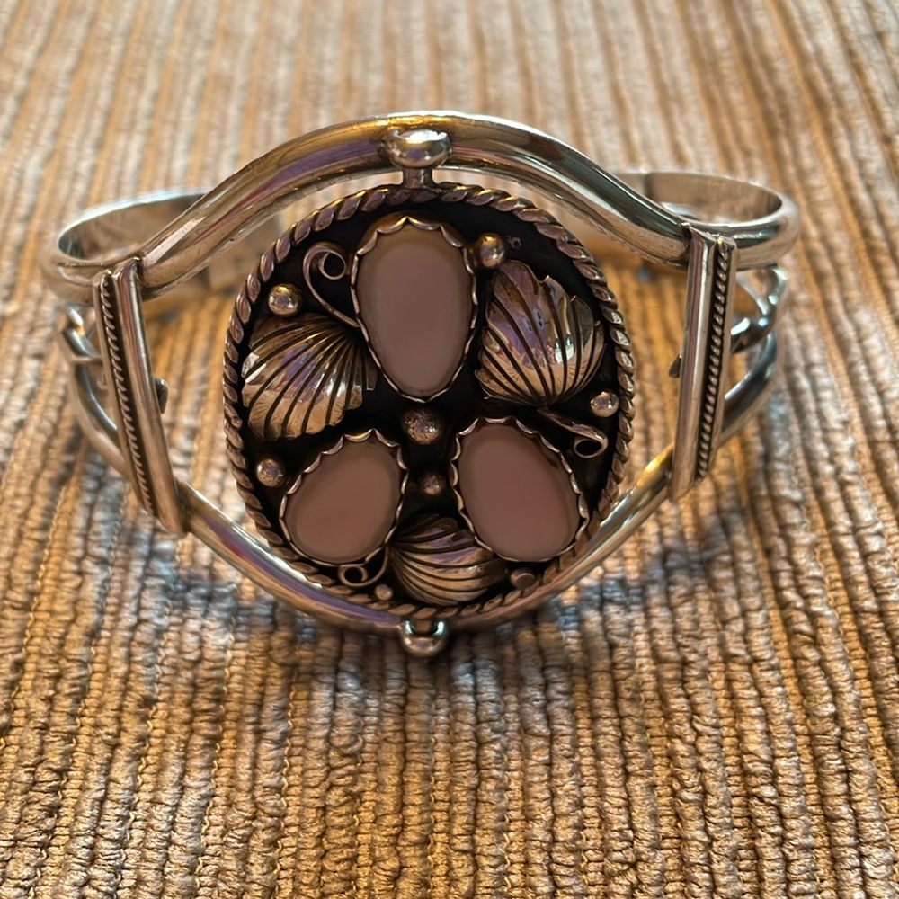 Vintage SS/Kingsman turquoise reversible cuff - Picture 3 of 10